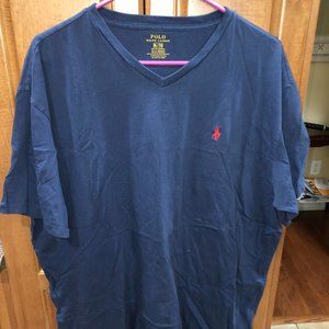 Men's Polo V-Neck Tee